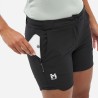 Millet Pantalón Corto Trekking Ubic Stretch Negro Black Mujer