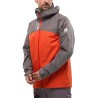 Millet Chaqueta Impermeable Seneca 2,5 L Naranja Gris Pepper Paprika Hombre