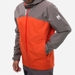 Millet Chaqueta Impermeable Seneca 2,5 L Naranja Gris Pepper Paprika Hombre