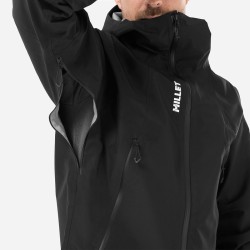 Millet Chaqueta Impermeable Seneca GTX 3L Negro Black Hombre