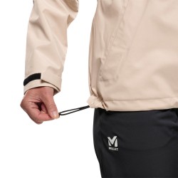 Millet Chaqueta Impermeable Seneca Storm 3L Beige Vainilla Cream Mujer