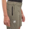 Millet Pantalón Corto Trekking Beige Kaki Dorite Mujer