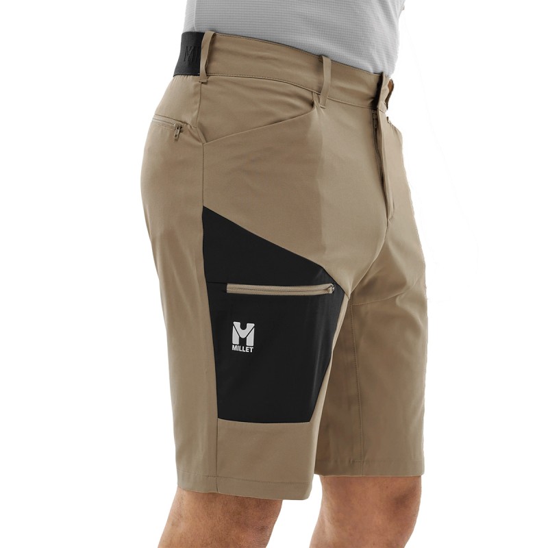 Millet Pantalón Corto Trekking Wanaka Stretch Beige Dorite Hombre