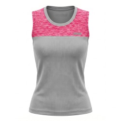 Runaway Jim Camiseta Tirantes Sisa Boom Rosa Gris Fucsia Mujer