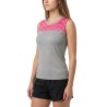Runaway Jim Camiseta Tirantes Sisa Boom Rosa Gris Fucsia Mujer