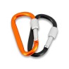 Elementerre Mosquetones Locat Negro Naranja Noir Jaune Unisex