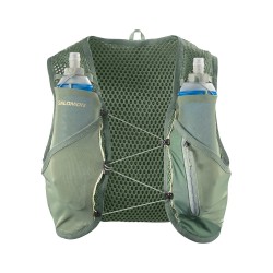 Salomon Chaleco Running Active Skin 8 Set Verde Laurel Wreath Unisex