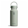 Hydro Flask Botella 32 oz Wide Flex Straw Cap Gris Tonal Agave