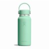 Hydro Flask Botella 32 oz Wide Flex Straw Cap Verde Mermaid Green