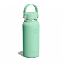 Hydro Flask Botella 32 oz Wide Flex Straw Cap Verde Mermaid Green
