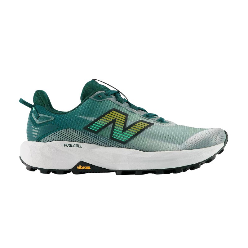 New Balance Zapatilla Trail Running Fuelcell Rebel Tr Verde Gris Medusa Green Shadow Grey Hombre