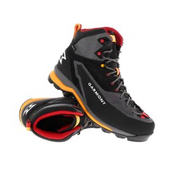 Garmont Bota Alpin GTX Gris Negro Black Radiant Yellow Hombre