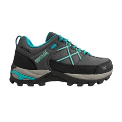 Regatta Zapatilla Trekking Samaris III Low Gris Azul Seal Grey Turquoise Mujer