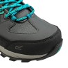 Regatta Zapatilla Trekking Samaris III Low Gris Azul Seal Grey Turquoise Mujer