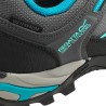 Regatta Zapatilla Trekking Samaris III Low Gris Azul Seal Grey Turquoise Mujer