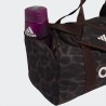 ADIDAS Bolso Linear Graphic Duffel Marrón Earth Strata