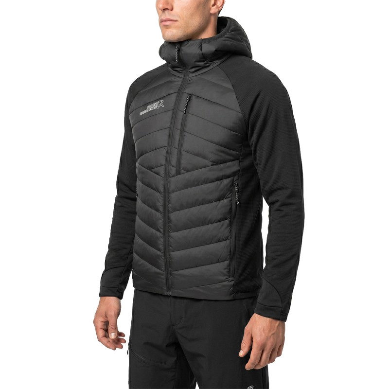 Rock Experience Chaqueta Fibras Eco Manitoba Hybrid Negro Caviar Hombre