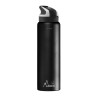 Laken Botella Térmica Acero Inoxidable 18/8 1L Negro