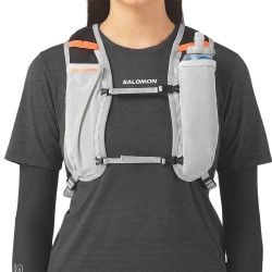 Salomon Mochila Cross 4 Gris Naranja Gray Violet