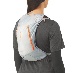 Salomon Mochila Cross 4 Gris Naranja Gray Violet
