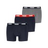 Puma Boxers Puma Pack de 3 Men Everyday Basic Boxers Azul Oscuro Gris Hombre
