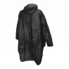 Elementerre Poncho Capa Pelerin Impermeable Cape De Pluie Negro