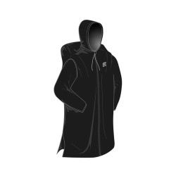 Elementerre Poncho Capa Pelerin Impermeable Cape De Pluie Negro