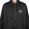 Elementerre Poncho Capa Pelerin Impermeable Cape De Pluie Negro