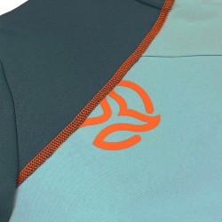 Ternua Chaqueta Punjak Pro Verde Naranja Pale Mint Hombre