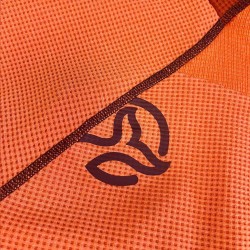 Ternua Pull Lemik 1/2 Zip Naranja Autum Leaf Hombre