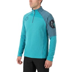 Ternua Pull Lemik 1/2 Zip Azul Blue Mint Hombre