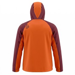 Ternua Chaqueta Impermeable Kars 2.0 Naranja Rojo Autum Leaf Hombre