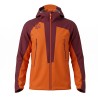Ternua Chaqueta Impermeable Kars 2.0 Naranja Rojo Autum Leaf Hombre
