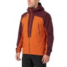 Ternua Chaqueta Impermeable Kars 2.0 Naranja Rojo Autum Leaf Hombre