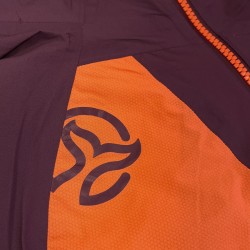 Ternua Chaqueta Impermeable Kars 2.0 Naranja Rojo Autum Leaf Hombre