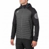 Ternua Chaqueta Fibras Híbrida Yukkon 2.0 Hybrid Jkt M Gris Whales Grey Hombre