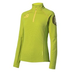 Ternua Pull Lemika 1/2 Zip Verde Citrus Green  Mujer
