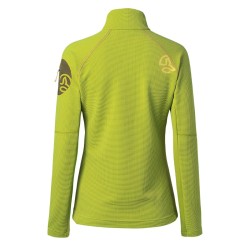 Ternua Pull Lemika 1/2 Zip Verde Citrus Green  Mujer