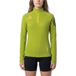 Ternua Pull Lemika 1/2 Zip Verde Citrus Green  Mujer