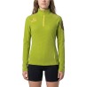 Ternua Pull Lemika 1/2 Zip Verde Citrus Green  Mujer