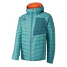 Ternua Chaqueta Fibras Vilman 2.0 Hood Down JKT Azul Blue Mint Hombre
