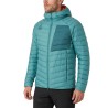 Ternua Chaqueta Fibras Vilman 2.0 Hood Down JKT Azul Blue Mint Hombre