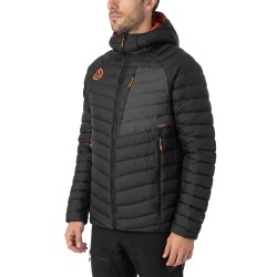 Ternua Chaqueta Fibras Vilman 2.0 Hood Down JKT Negro Black Hombre