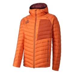 Ternua Chaqueta Fibras Vilman 2.0 Hood Down JKT Naranja Autumn Leaf Hombre