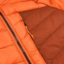 Ternua Chaqueta Fibras Vilman 2.0 Hood Down JKT Naranja Autumn Leaf Hombre