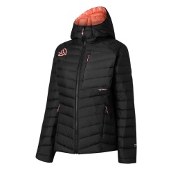 Ternua Chaqueta Fibras Vilman 2.0 Hood Down JKT Negro Black Mujer