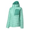 Ternua Chaqueta Fibras Vilman 2.0 Hood Down JKT Azul Pale Mint Mujer