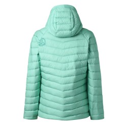 Ternua Chaqueta Fibras Vilman 2.0 Hood Down JKT Azul Pale Mint Mujer