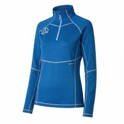 Ternua Pull Momhill 1/2 Zip Azul Deep Mediteraneen Mujer