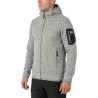 Ternua Chaqueta De Punto Innu Low Impact Hoody Gris Jaspeado Granite Hombre